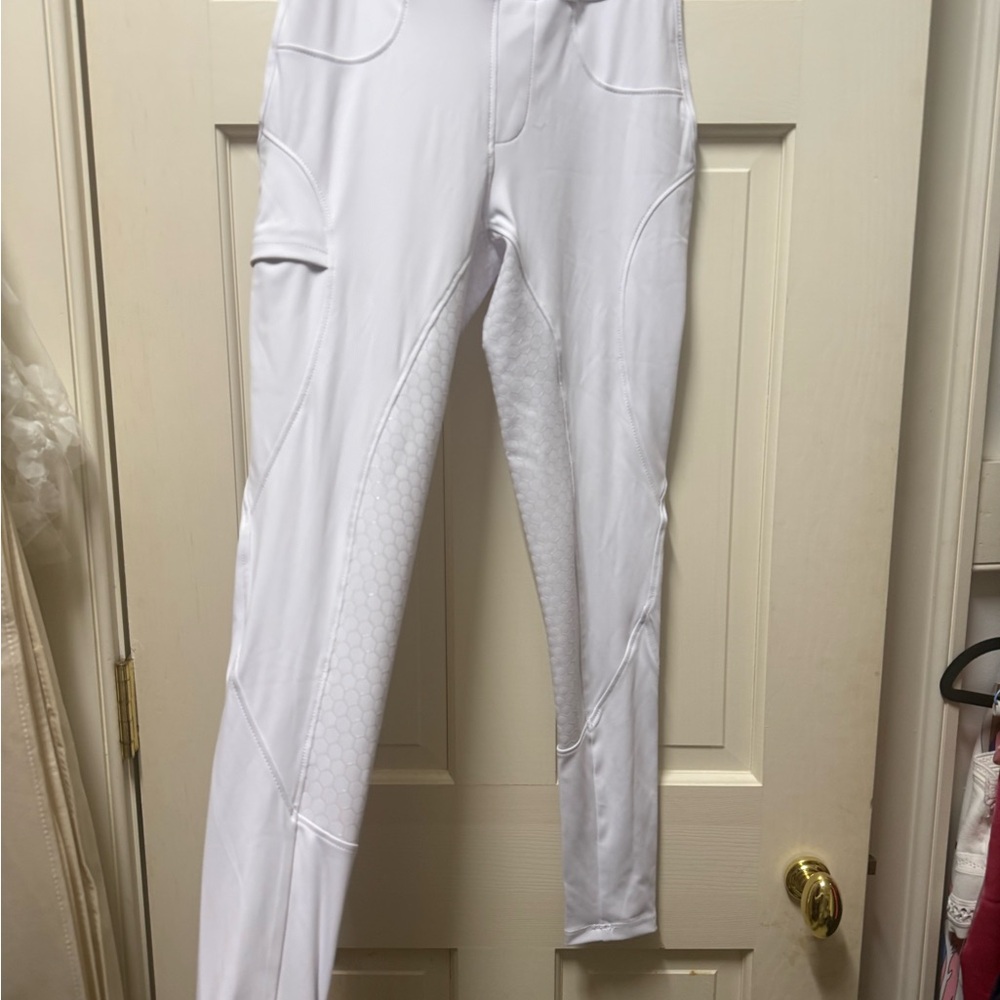 White Athletic Leggings